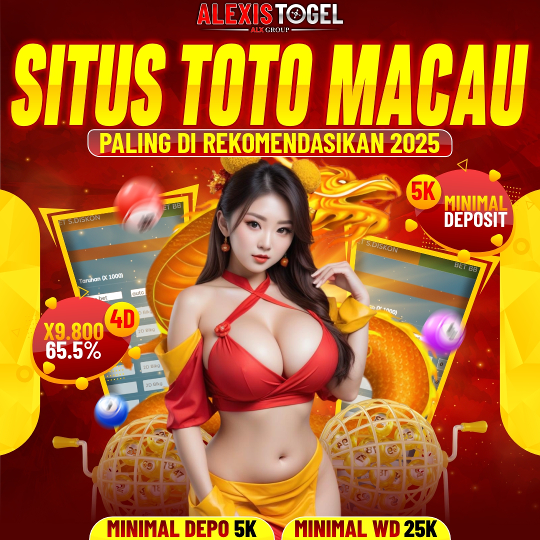 ALEXISTOGEL - Situs Toto Macau Bet Terendah & Pasti Menang Tanpa Batas